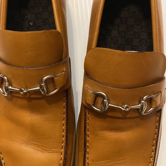 Vintage Gucci Made in Italy Horsebit Loafers 100 0539 0 - size 38 1/2 C - Picture 7 of 10